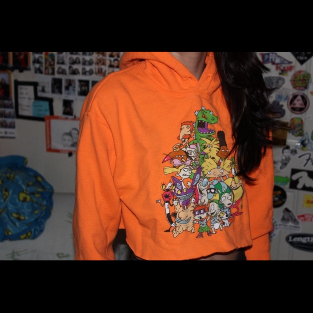 Cropped OG Nickelodeon sweater